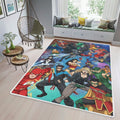 Super Heros DC Comics 123 Christmas Gift For lover Teppich