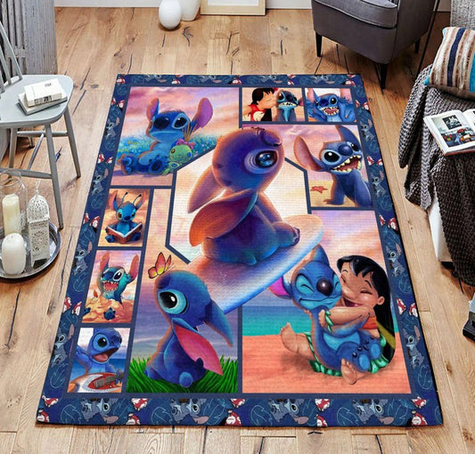 Disney Lilo And Stitch So Cute Christmas Gift 2 Teppich