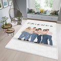 TV Series Friends TV Show 3 Fan Gift TV Series Friends TV Show Teppich