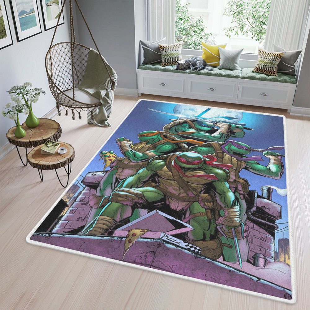Teenage Mutant Ninja Turtles Series Movies Christmas Gift For lover Teppich