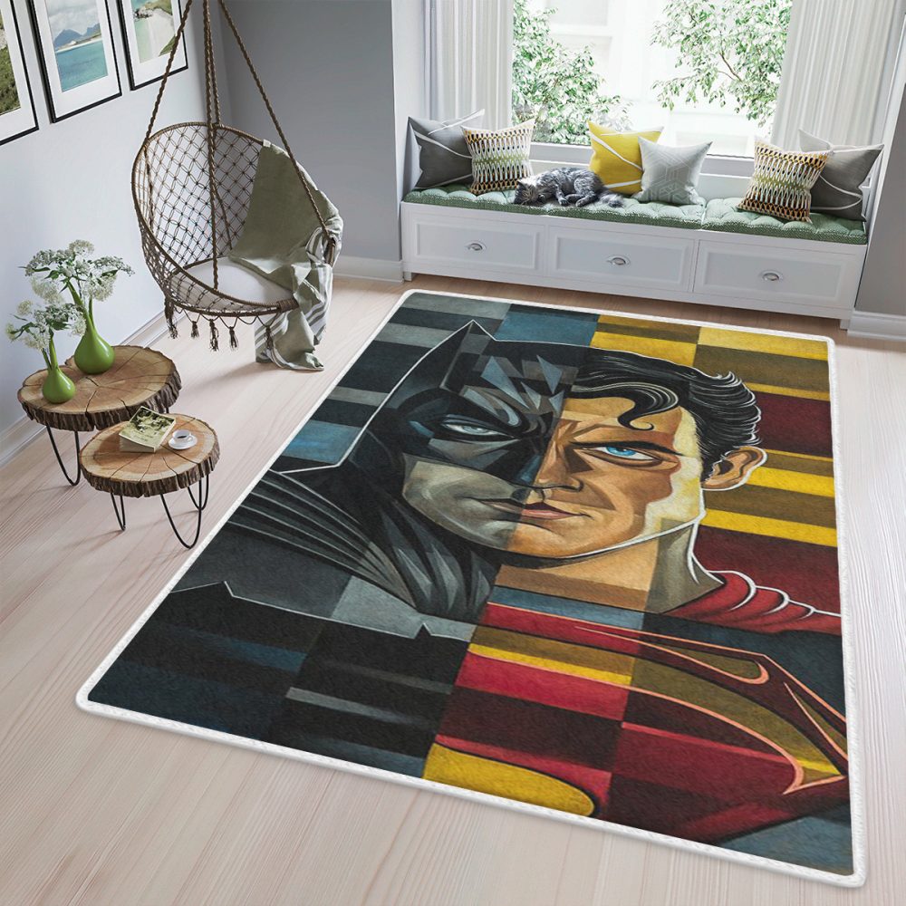 Super Man And Bat Man DC Comics 6969 Christmas GiftSuper Man And Bat Man Teppich