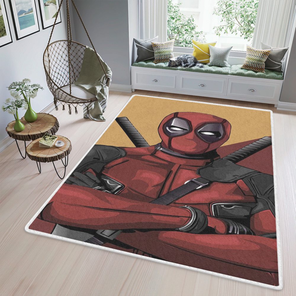 Once Upon A Deadpool Movies Gifts LoverDeadpool Teppich