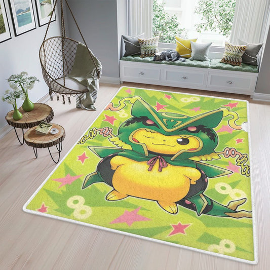 Cute Pikachu Pokemon Evolution TV Cartoon Gifts LoverPikachu Pokemon Evolution Teppich