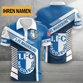 FC Magdeburg Poloshirt Limitierte Edition mit individuellem Namen Blau