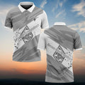 Borussia Mönchengladbach Poloshirt Sportliches Design Grau