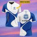 SV Darmstadt 98 Poloshirt Neuer Stil mit individuellem Namen Blau