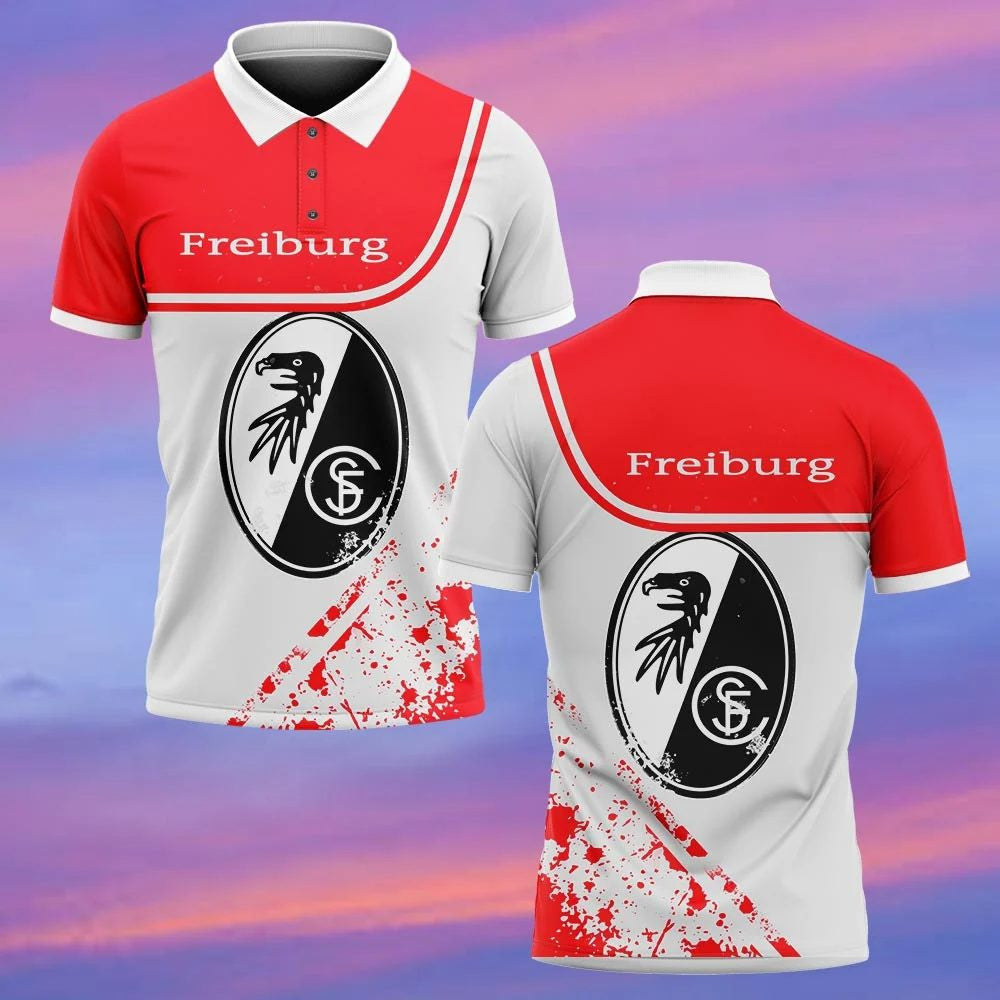 SC Freiburg Poloshirt Neue Edition Rot