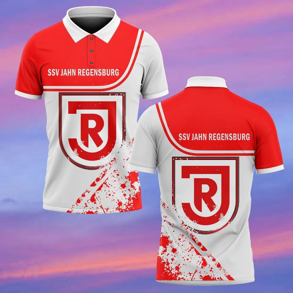 SSV Jahn Regensburg Poloshirt Neue Edition Rot