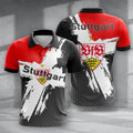 VfB Stuttgart Poloshirt Limitierte Edition Rot