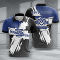 MSV Duisburg Poloshirt Limitierte Edition Blau