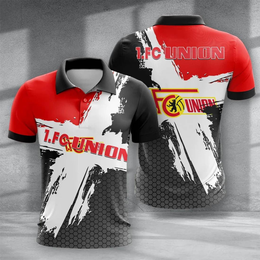 FC Union Berlin Poloshirt Limitierte Edition Rot