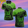 VfL Wolfsburg Poloshirt mit individuellem Namen Neue Edition Grün