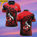 FC Köln Poloshirt Neue Edition mit individuellem Namen Rot