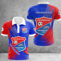 SpVgg Unterhaching Poloshirt Sonderedition Blau Rot