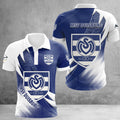 MSV Duisburg Poloshirt Sonderedition Weiß Blau