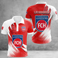 FC Heidenheim 1846 Poloshirt Sonderedition Weiß Rot
