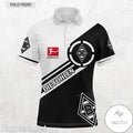 Borussia Mönchengladbach Poloshirt Die Fohlen Schwarz Weiß