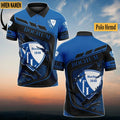 VfL Bochum 1848 Poloshirt Neuauflage Vollflächig Bedruckt mit individuellem Namen