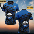 SC Paderborn 07 Poloshirt mit individuellem Namen Neuauflage Vollflächig Bedruckt
