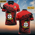 Bayer 04 Leverkusen Poloshirt mit individuellem Namen Neuauflage Vollflächig Bedruckt