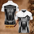 Borussia Mönchengladbach Poloshirt Pfeil Design Neue Edition Vollflächig Bedruckt mit individuellem Namen