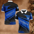 Hamburger SV Poloshirt Tupfen Design Vollflächig Bedruckt