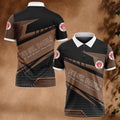 FC St. Pauli Poloshirt Tupfen Design Vollflächig Bedruckt