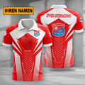 SpVgg Unterhaching Poloshirt Alltagsstil Design Vollflächig Bedruckt mit individuellem Namen