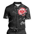 Eintracht Frankfurt Poloshirt Neuer Stil Vollflächig Bedruckt
