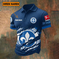 SV Darmstadt 98 Poloshirt Riss Design Neue Edition mit individuellem Namen