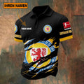 Eintracht Braunschweig Poloshirt Riss Design Neue Edition mit individuellem Namen