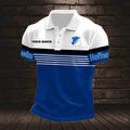 TSG 1899 Hoffenheim Poloshirt Streifen Design Neuer Stil mit individuellem Namen
