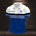 DSC Arminia Bielefeld Poloshirt mit individuellem Namen Neuer Stil Gestreift