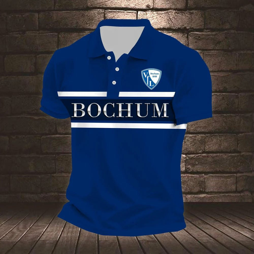 VfL Bochum 1848 Poloshirt Gestreiftes Design Neuer Stil