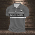 SV Sandhausen Poloshirt Gestreiftes Design Neuer Stil