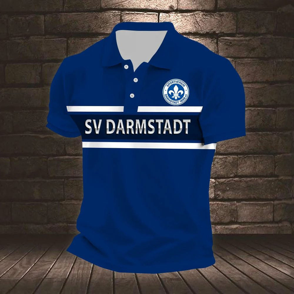 SV Darmstadt 98 Poloshirt Neuer Stil Gestreift