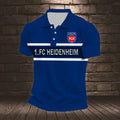 FC Heidenheim 1846 Poloshirt Neuer Stil Gestreift