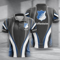 TSG 1899 Hoffenheim Poloshirt Neue Version mit individuellem Namen Grau