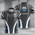 SC Paderborn 07 Poloshirt Neue Version mit individuellem Namen Grau