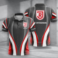 SSV Jahn Regensburg Poloshirt Neue Version mit individuellem Namen Grau