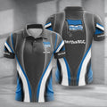 Hertha BSC Poloshirt mit individuellem Namen Neue Version Grau