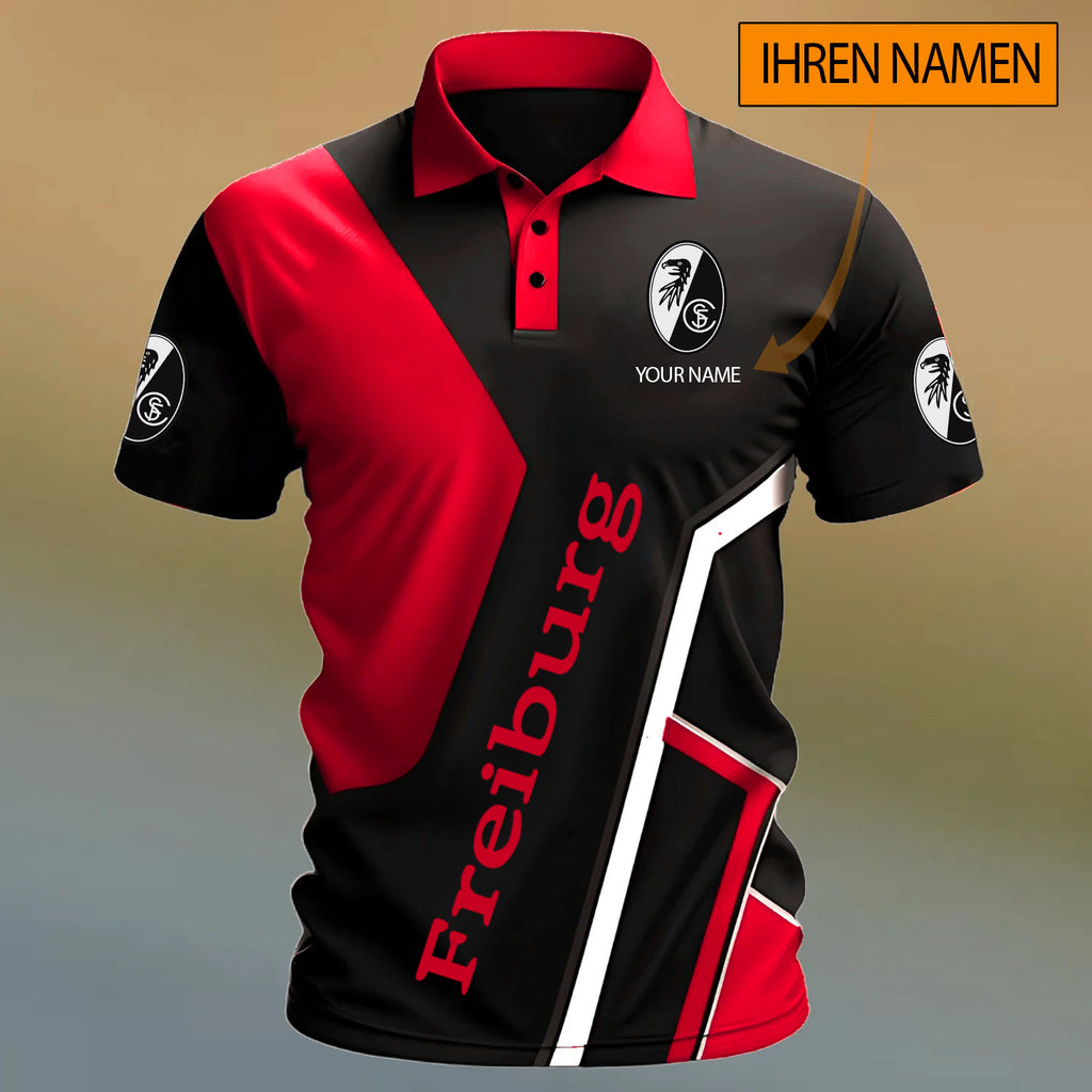 SC Freiburg Poloshirt Sonderedition mit individuellem Namen