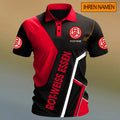 Rot Weiss Essen Poloshirt Sonderedition mit individuellem Namen