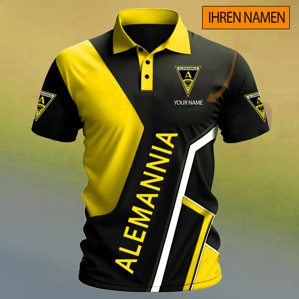Alemannia Aachen Poloshirt Sonderedition mit individuellem Namen