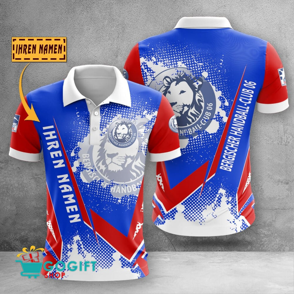 Bergischer HC Poloshirt Spritz Design mit individuellem Namen