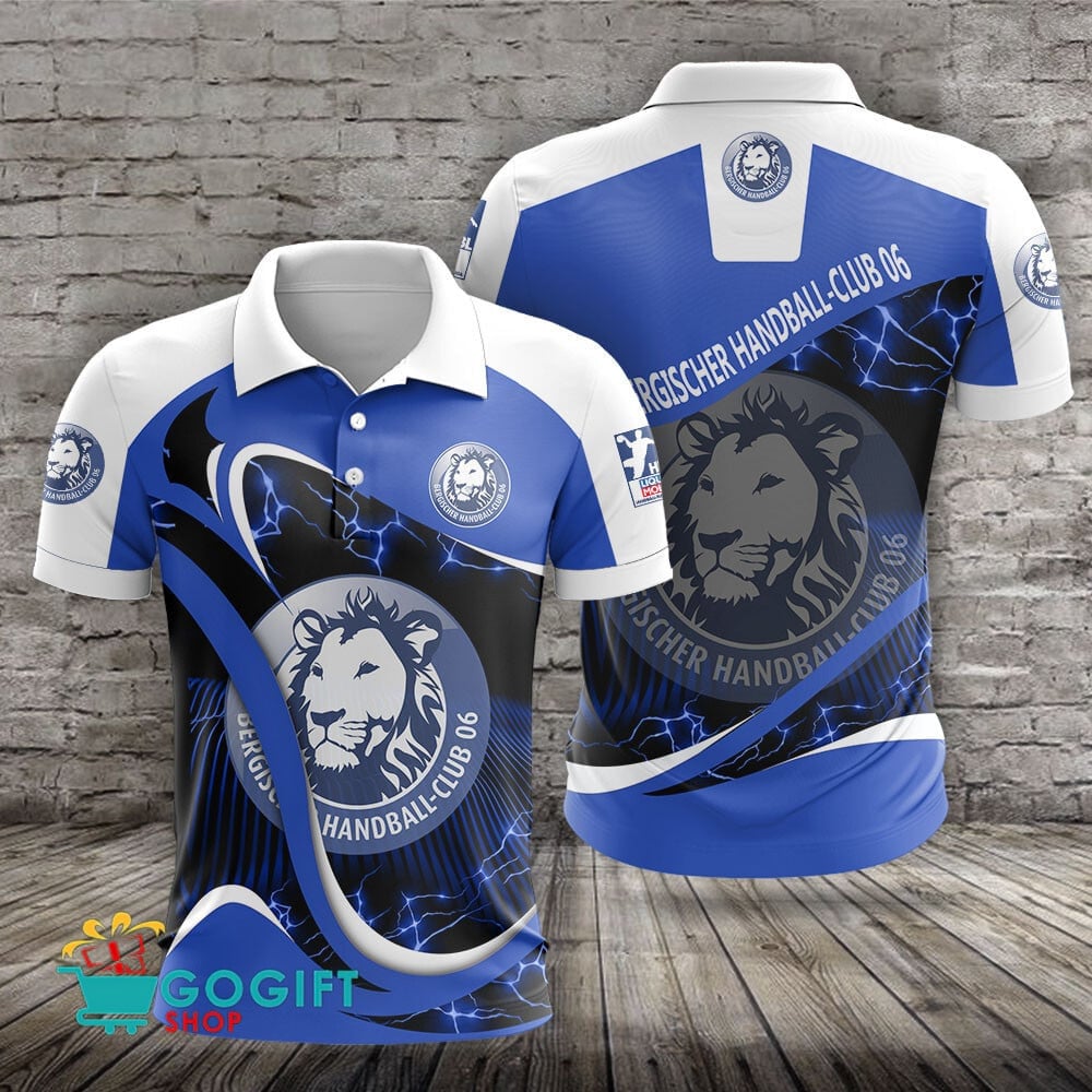 Bergischer HC Poloshirt Donner Design mit individuellem Namen