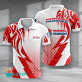 HSV Hamburg Poloshirt Feuerpunkt Design mit individuellem Namen