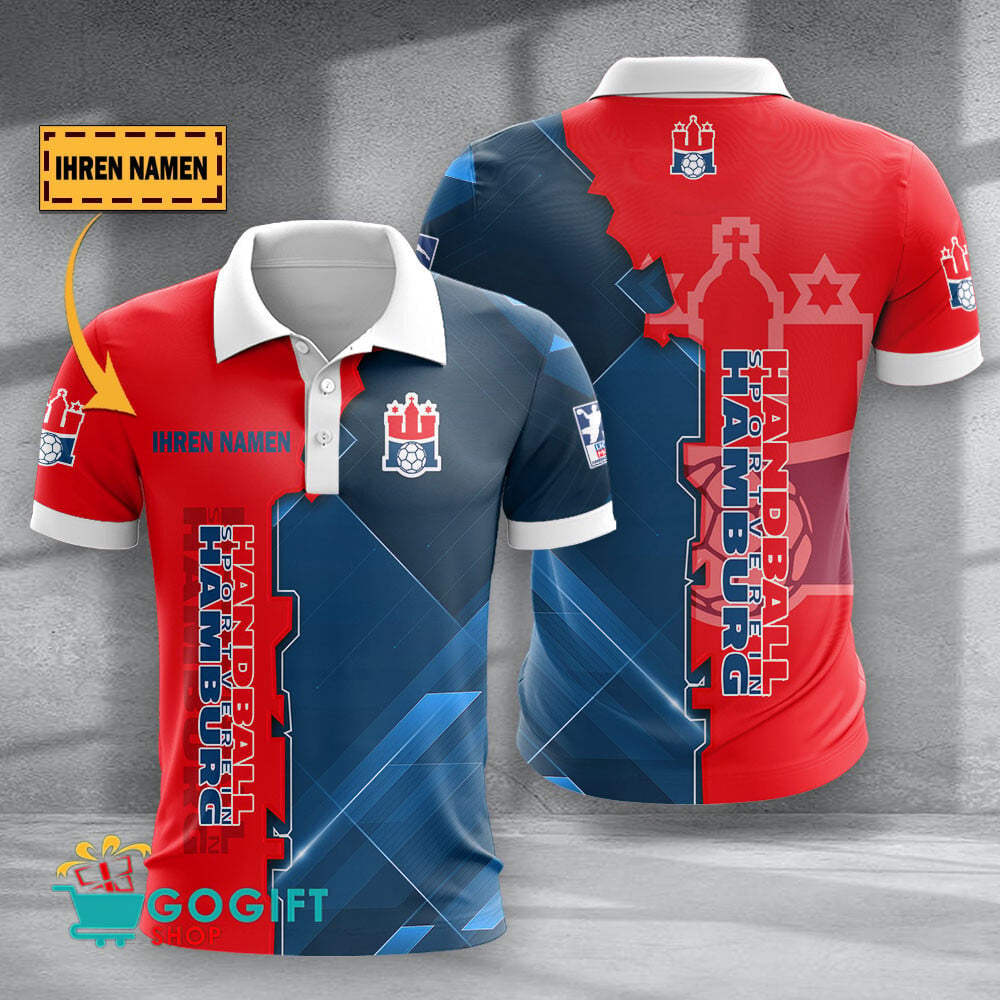 HSV Hamburg Poloshirt Sonderedition mit individuellem Namen