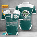 TSV Hannover Burgdorf Poloshirt Schallwellen Design mit individuellem Namen