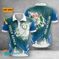 HSG Wetzlar Poloshirt Schuppen Design mit individuellem Namen